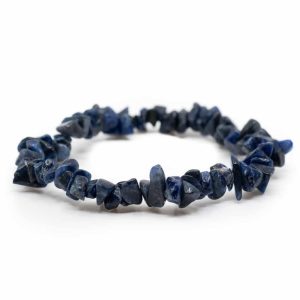 Bracelet en Pierre Précieuse Sodalite | Petits Galets Concassés