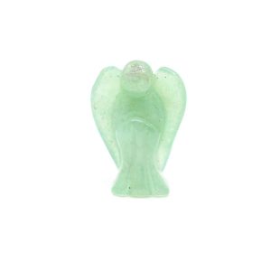 Ange en Pierre Précieuse Aventurine verte (20 mm)