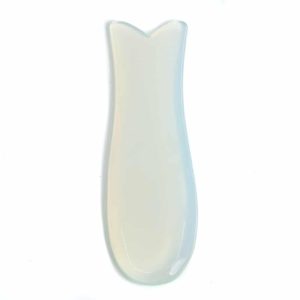 Grattoir Guasha Opalite en Forme de Poisson - 95 mm