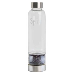 Bouteille d'Eau Spiru Pierre Précieuse Améthyste - 400 ml