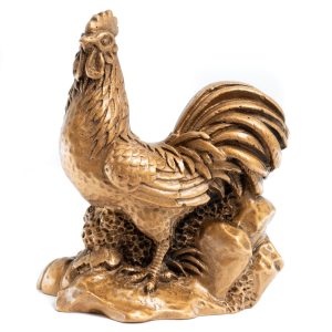 Figurine Feng Shui Coq du Zodiaque Chinois (85 mm)