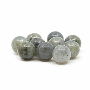 Perles Pierre Précieuse Spectrolite en vrac - 10 pièces (10 mm)