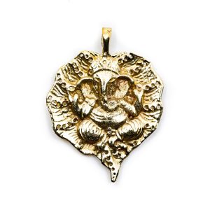 Pendentif Ganesha Couleur Or (30 mm)