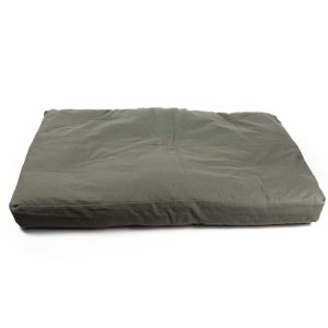 Tapis de Méditation Futon Gris - 86 x 66 x 6 cm - avec Housse Intérieure