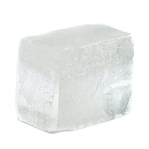 Bloc de la Pierre Précieuse Calcite Blanche Brute 4 - 6 cm