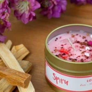 Bougies Parfumées aux Pierres Précieuses
