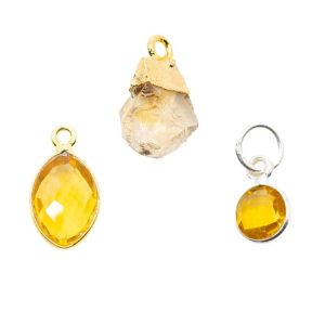 Ensemble de Pendentifs Citrine Populaire - Lot